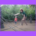 Bill and Noah on Ropes.jpg